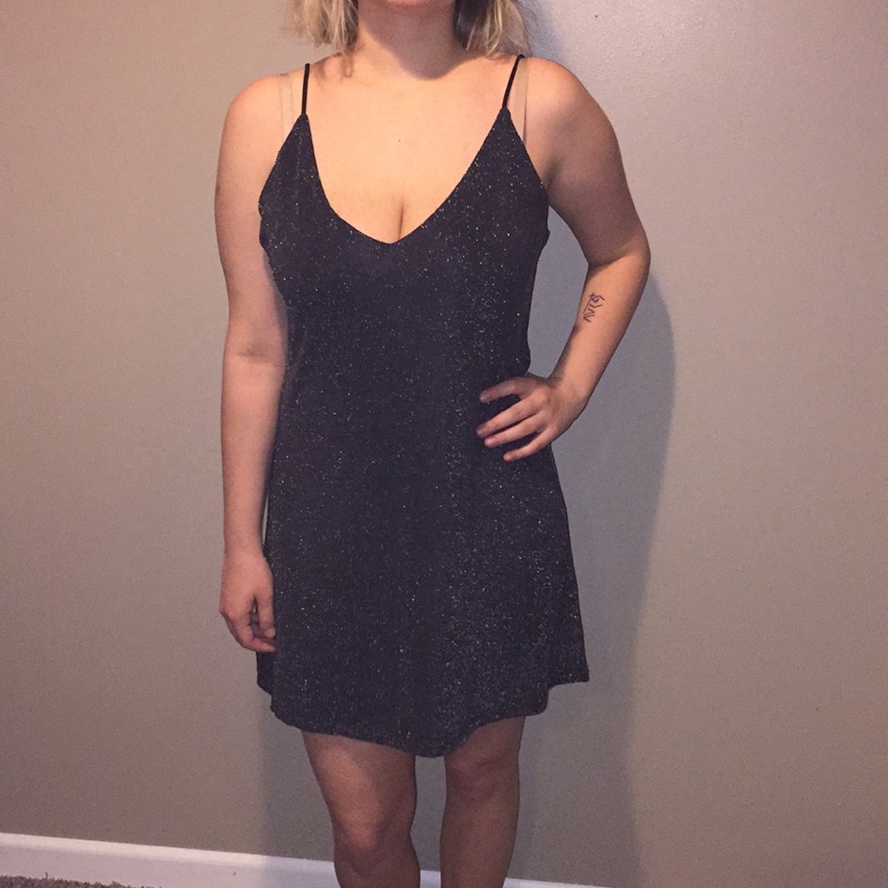 Black & Silver Dress